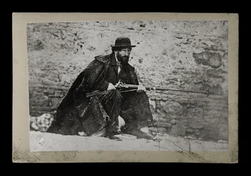 BRIGAND Porträtt av Francesco Fasanella känd som Tinna 1860