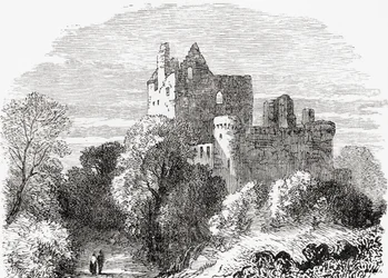 Craigmillar Castle, Edinburgh, Skottland.