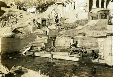 Kremering på Ganges