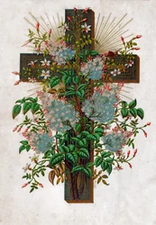 Jesu Kristi kors, cirka 1910 (litografi)