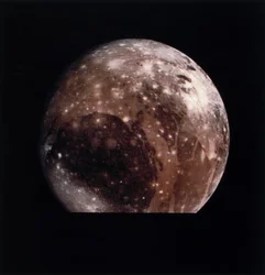 Ganymedes, en av Jupiters månar