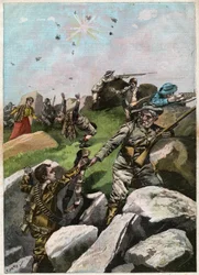 Guerre de Boers. Boers krig.