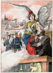 Jean Jaures och Marianne: "Kom ihåg"