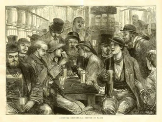 Absintsdrinkarna, Paris 1872