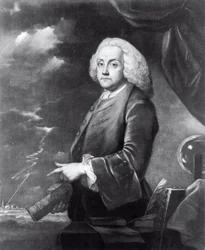 Porträtt av Benjamin Franklin (1706-1790)