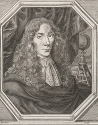 Robert Boyle, irländsk fysiker och kemist, ca 1670