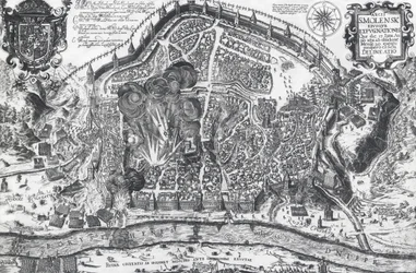 Smolensk stad under den polska belägringen av 1611, Ryssland