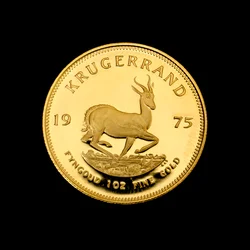 Krugerrand - berömt sydafrikanskt guldmynt