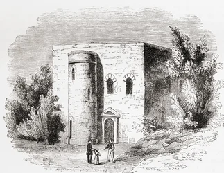 The Sanctuary, Westminster Abbey, London, England, sett här på 1800-talet.