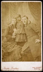 William Friese-Greene, filmfotograf och familj, ca 1880