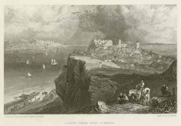 Lissabon, från Fort Almeida