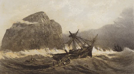 The Bass Rock (chromolitho)