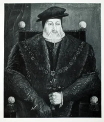 Charles Brandon, hertig av Suffolk, ca 1544, pub. 1902 (kollotyp)