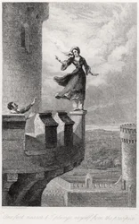 Rebecca, från Ivanhoe av Walter Scott (1771-1832)