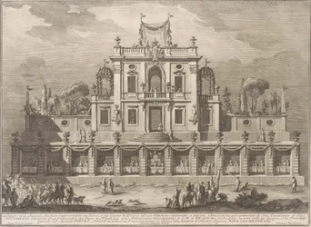 Seconda Macchina för Kina 1762: En kiosk, eller nöjeshus i ottomansk stil