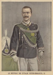 Victor Emmanuel III, den nye kungen av Italien