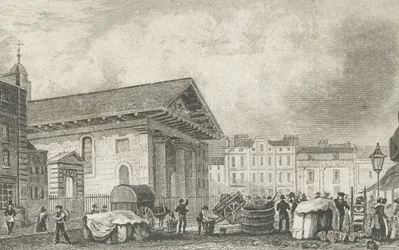 St Pauls Covent Garden, ca 1810