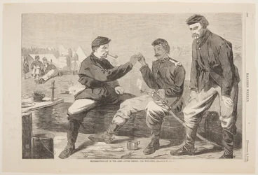 Thanksgiving-Day in the Army – Efter middagen: The Wish-Bone