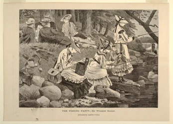 The Fishing Party, från Appletons