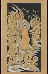 Buddha och hans följeslagare