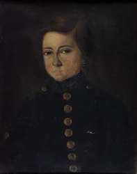 Franska: Portrait du présumé de Léopold Hugo (1827-1866)