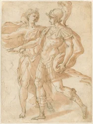 Mars och Diana [recto]