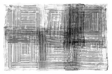 Abstrakt texturerat rutnät