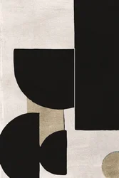 Svart och gyllene geometri