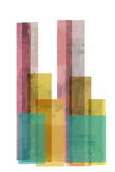 Färgglada geometriska lager