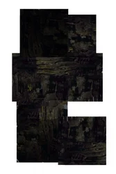 Mörkgul abstraktion