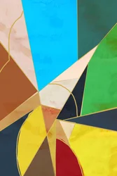 Geometriskt färgspel