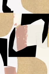 Geometrisk organisk collage