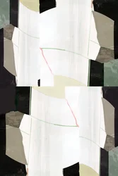 Geometrisk abstrakt konst i flera lager