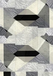 Monokromatisk geometrisk abstraktion