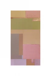 Dämpad geometrisk abstrakt konst