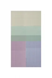 Pastellfärgade färgblock