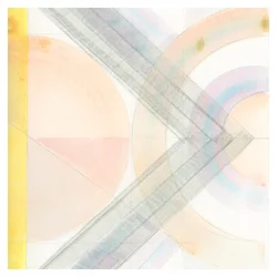 Pastellfärgade geometriska lager