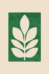 Enkel botanisk stjälk