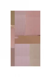 Mjuk rosa geometrisk abstrakt