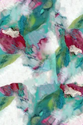 Livfull abstrakt blomsterkonst