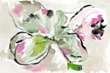 Livfull blomsterskiss