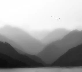 Misty Mountain Layers