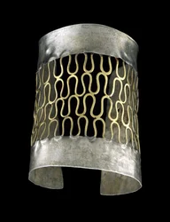Armband, 200 BC-400 AD (hamrat silver & filigrerad guld)