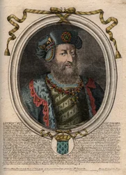 Porträtt av Louis IV d