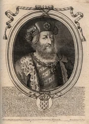 Porträtt av Louis IV d
