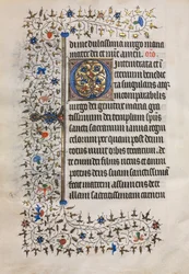 Timbok (Användning av Paris): Dekorerad initial