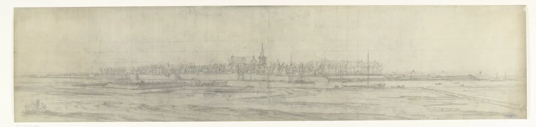 Utsikt över graven, 1672 Foton av teckningar av den franska invasionen av Nederländerna 1672 av Adam Frans van der Meulen bevarade i Manufacture des Gobelins (serietitel)