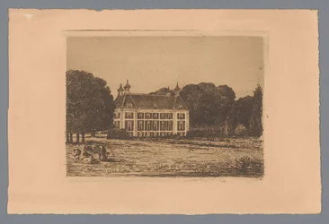 Utsikt från en äng vid Waterland Estate