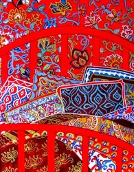 Bedtime with red, 2015 (i, akryl, olja)