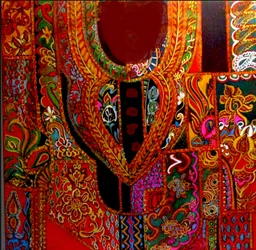 INDIA KURTA, 2017 (blandteknik)